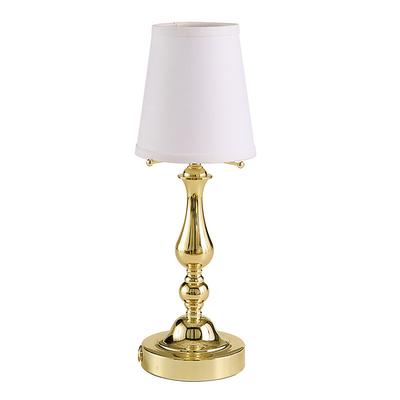 Callum Accent Lamp with Shade - Polished Nickel with Grasscloth Drum Shade Ivory - Ballard Designs