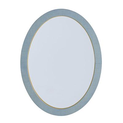 Capri Oval Wall Mirror - Cornflower - Ballard Designs