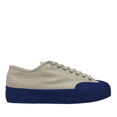 Superga 2432 Collect Workwear - Off White F Blue Trainers