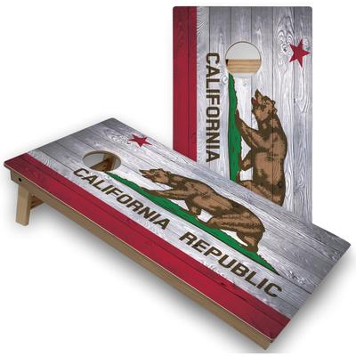 California Flag Cornhole Board Set