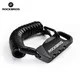 ROCKBROS Lucchetto per cavo per bicicletta Combinazione a 3 cifre Password Mini lucchetto Antifurto portatile leggero per casco Lucchetto per bici Accessori