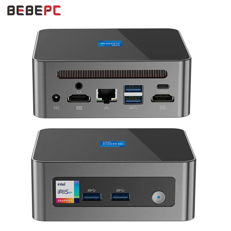 MINI PC Intel i9 12900HK i7 1270P 13620H i5 12450H WiFi6 Bluetooth 2,5G LAN NVME DDR4 3200MHZ 4K Ubuntu Linux Windows11 Computer Image