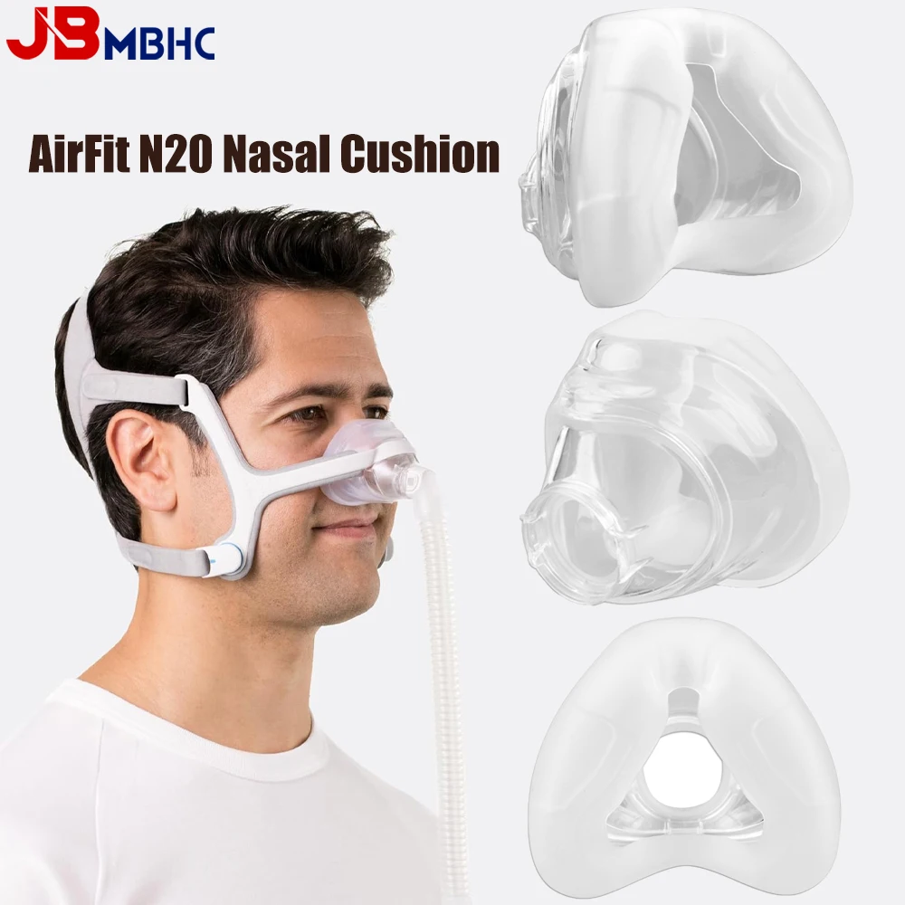 AirFit N20 Nasenkissen CPAP Ersatzkissen für N20 Nasen CPAP Maskenkissen Ersatz Soft Seal Silikon CPAP Zubehör Image