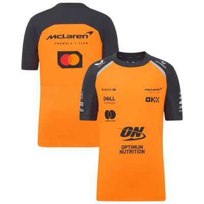 McLaren 2025 Team Set Up T-Shirt – Herbst – Kinder Image