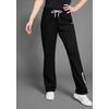 Jogger Pants KANGAROOS, Damen, Gr. 26, K + L Gr, schwarz, Sweatware, Obermaterial: 57% Baumwolle, 38% Polyester, 5% Elasthan, unifarben, sportlich, comfort fit lang, Hosen, Große Größen