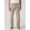 Chinohose LEVI'S "CHINO AUTHENTIC STRT", Herren, Gr. 33, Länge 34, beige (vintage khaki), Web, Obermaterial: 100% Baumwolle, unifarben, casual, regular fit knöchellang, Hosen, in vielen Farben