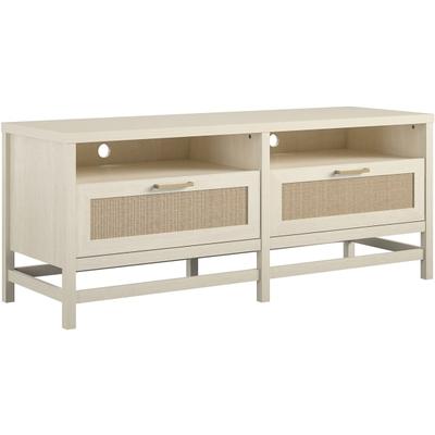 Ameriwood Home Lennon 60" Tv Stand, Ivory Oak