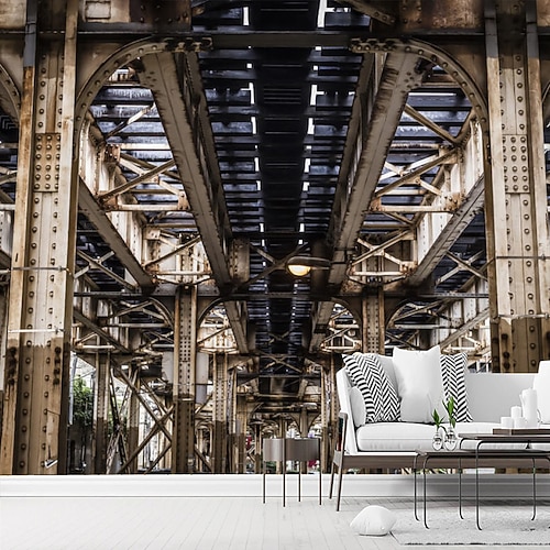 Landschaft Höhle 3D Tapete Heimdekoration Wandmalerei Rolle Abziehen und Kleben Abnehmbare PVC/Vinyl-Material Selbstklebend/Kleber erforderlich Wanddekoration für Wohnzimmer Image