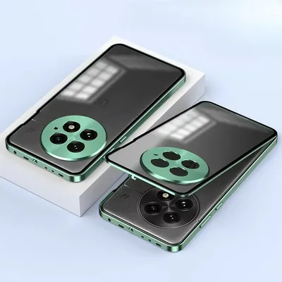 Alloy Metal Lens Protection Case For Oneplus 13R 13 R Transparent Tempered Glass Hard Shockproof