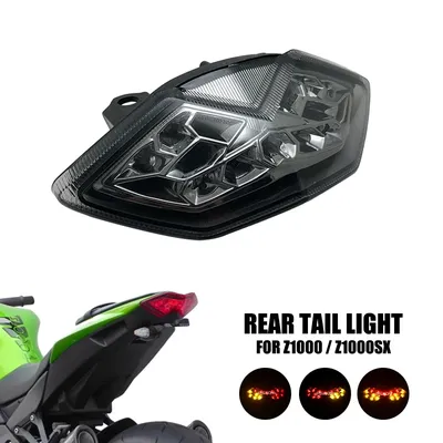 LED Integrated Taillight Tail Brake Turn Signals Light For KAWASAKI Z1000 Z 1000 Z1000SX SX