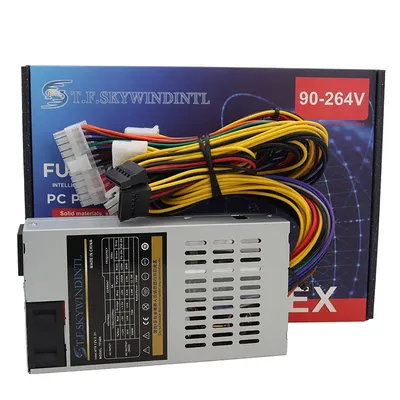 T.F.SKYWINDINTL ITX 350W Mini-ITX/Flex ATX 1U PSU for POS AIO System Desktop Gaming Server Small