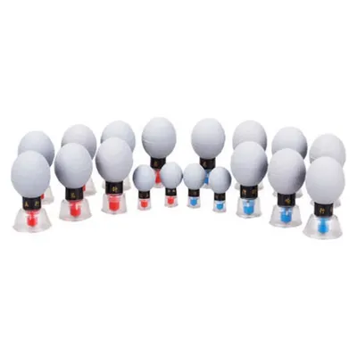 18pcs Suction Cups Vacuum Cupping Set TCM Pulse Acupressure Therapy Body Massage Guasha Scraping