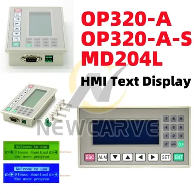 OP320-A OP320-A-S MD204L text display support xinjie V6.5 support 232 485 422 communications ports