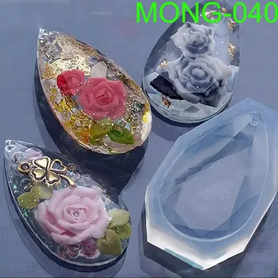 Silicone Mold Trays for Crafting Resin Epoxy Soap Jewelry Making Handmade DIY Craft with Hanging