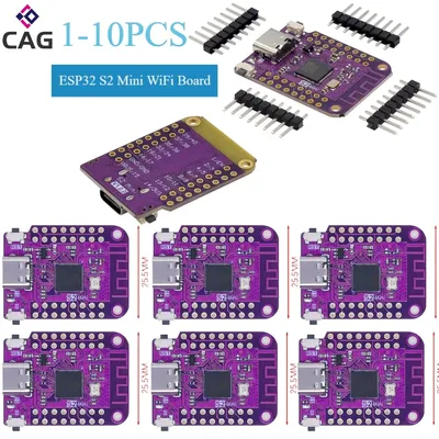 ESP32 S2 Mini WiFi Board Based ESP32-S2FN4R2 ESP32-S2 4MB Flash Type-C Connect Compatible with