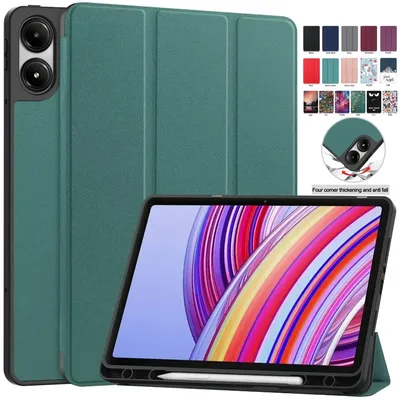 For Xiaomi Redmi Pad Pro 2024 with Pencil Holder Cover For Redmi Pad Pro Poco Pad 12 1 2024