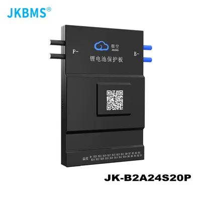 JKBMS B2A24S20P SMART BMS 2A BALANCE CURRENT BMS 200A BT 36V 48V 60V Li-Ion LTO Battery Lifepo4