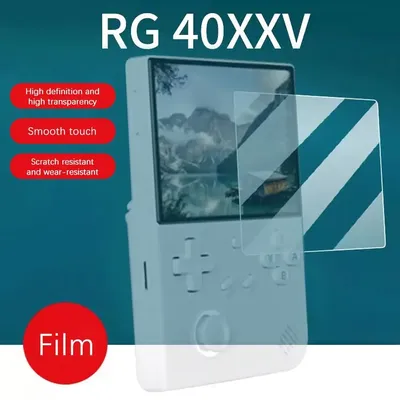 1Pcs Tempered Glass Film For RG40XXV Handheld Gaming Console Screen Protector Anti Fall Anti