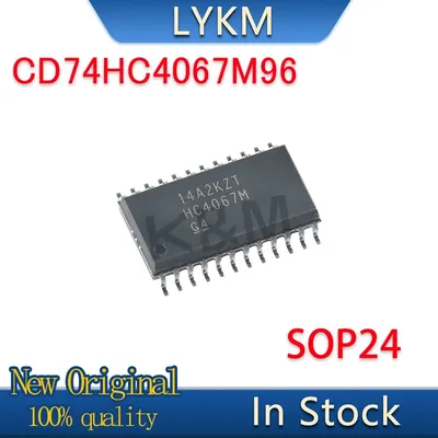 10/PCS New Original CD74HC4067M96 CD74HC4067M HC4067M SOP24 High speed analog multiplexer chip In Stock