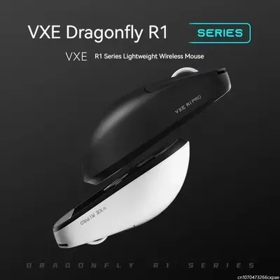 VXE Dragonfly R1 Wireless Mouse PAW3395 Sensor Nordic 52840 2KHz FPS Game Mouse Intelligent Speed