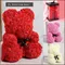 New PE Foam Rose Bear Eternal Rose 25cm Valentine