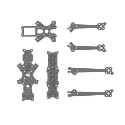 iFlight Nazgul Evoque F5 V2 F5X/F5D FPV Replacement Part for side Panels/middle plate/top