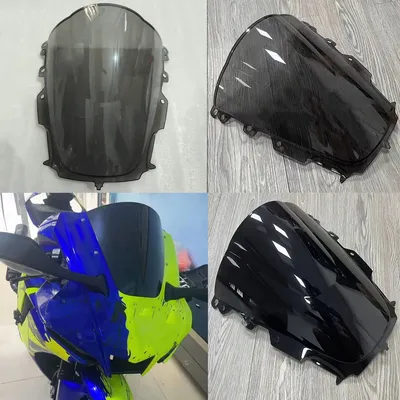 For Yamaha YZF R1 R1M YZF-R1 YZF-R1M 1000 2020 2021 2022 2023 2024 Double Bubble Windscreen Screen