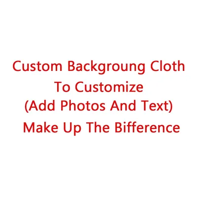 Customized Background Blueprints Customized (Add Photos, Text) Compensated Price Difference