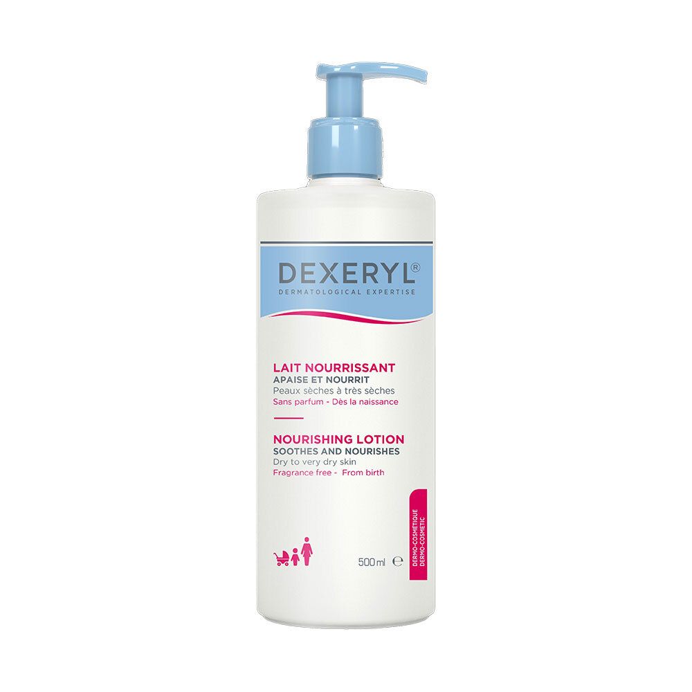 DEXERYL Latte Nutritivo per Pelle Secca e Molto Viso Corpo 500 ml