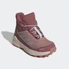 Wanderschuh ADIDAS TERREX "TERREX TRAILMAKER 2 MID RAIN.RDY", Gr. 39, warm clay, preloved fig, pure ruby, Textil, Synthetik, sportlich, Schuhe