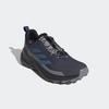 Wanderschuh ADIDAS TERREX "TERREX TRAILMAKER 2 GORE-TEX SPEED LACE", Gr. 44, shadow navy, wonder steel, grau three, Textil, Synthetik, sportlich, Schuhe, wasserdicht