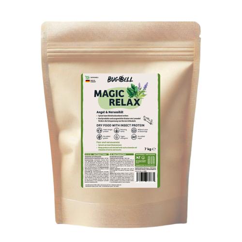 Sparpaket: 4x7kg BugBell Magic Relax Hundefutter trocken