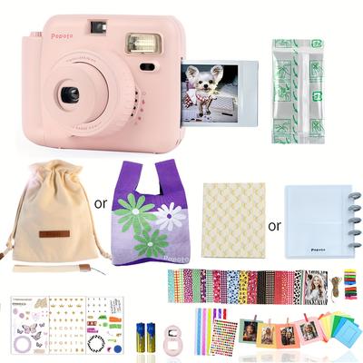 TEMU Popoto Instant Camera Take Color Photo Same As Mini11/12 Gift/outdoor/holiday/wedding