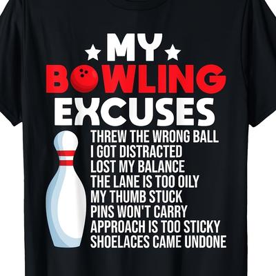 TEMU Funny Bowling For Bowler T-shirt