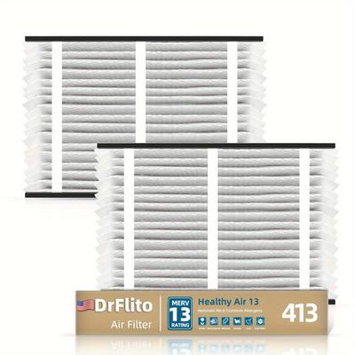 TEMU 413 Replacement Filter For Air Purifiers - 13, Allergy, 16x25x4 Air Filter