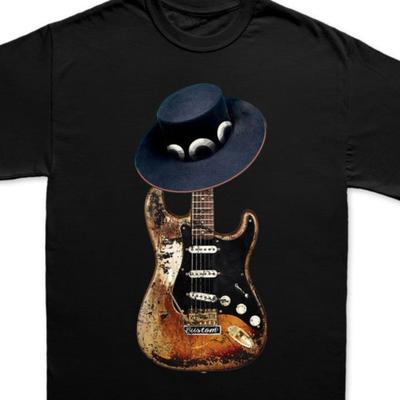 TEMU 1pc Shirt, Guitar Shirt, Srv Tshirt, 1959 Guitar, Music T Shirt,