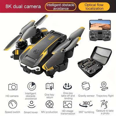 TEMU S6 Camera Drone With Auto-hovering; Obstacle Avoidance; ; 360 Roll- Perfect Gift For Adults & Kids, Ideal For Beginners, - Valentine's Day Gift