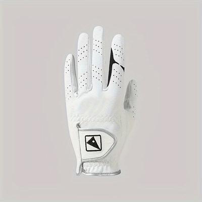 TEMU Men's Breathable Microfiber Golf Glove - Anti-slip, Washable, Left Hand