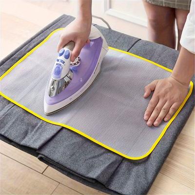 TEMU 5-pack Ironing Board Cover, Paper Material, Heat-resistant Cloth Guards For Delicate Fabrics, Home Use, Assorted Designs