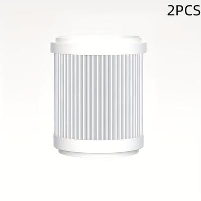 TEMU 2pcs Replacement Filters For Ej-jhq01 , Non-electrostatic Hepa Cartridge, Activated Carbon Filters, Plastic Material, With No Battery Required