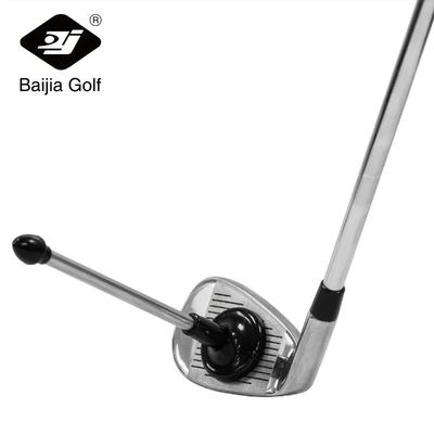 TEMU 1pc Universal Stainless Steel & Abs Magnetic Alignment Rod, Golf Swing Training Aid, Indicator Stick For Ball - Black