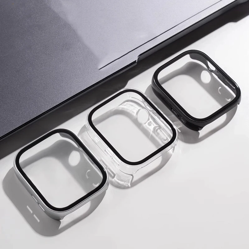 Hülle für Xiaomi Redmi Watch 5, aktives Zubehör, Displayschutzfolie aus gehärtetem Glas, PC-Stoßstange, Schutzhülle für Redmi Watch 4, Hüllen Image