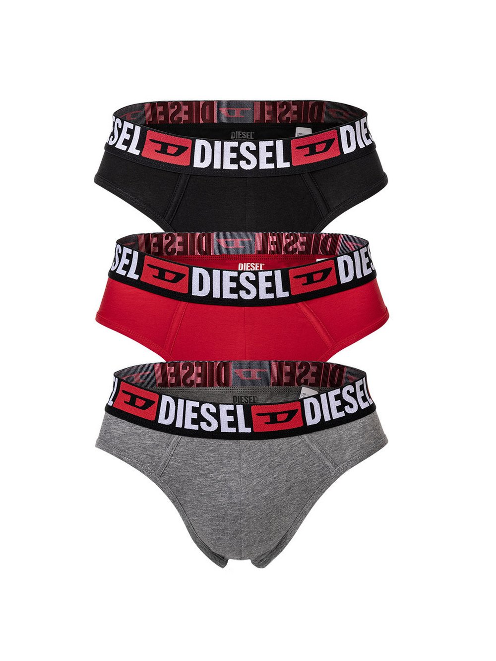 Diesel Slip 3er Pack Herren mehrfarbig, M Image