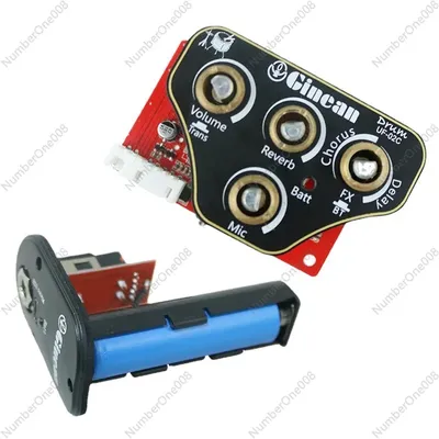 UF-02C Akustikgitarrenkoffer Klavier Vibrationsgürtel Drum Beat Pickup Folk Klassische Vibration Image