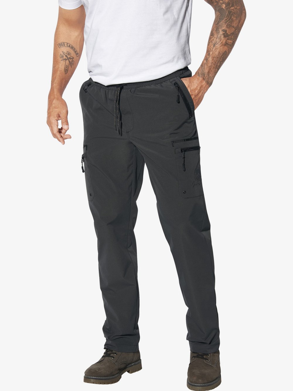 Jan Vanderstorm Cargohose Herren grau, 50-34 Image
