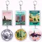 Viaggi Cites Portachiavi per accessori Borsa Parigi Amsterdam Londra Tokyo Seoul Nuova York Italia