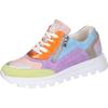 Keilsneaker WALDLÄUFER "H-AJALA", Damen, Gr. 7 (40,5), bunt (multicolor), Nubukleder, Lackleder, Veloursleder, Glattleder, sportlich, Schuhe Sneaker, Profilsohle, H-Weite, Freizeitschuh, Halbschuh, Schnürschuh