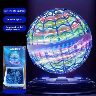 Flying Ball Magic Ball Indoor/Outdoor Flying Rotating Drone Induction Gyroscope Christmas Children's