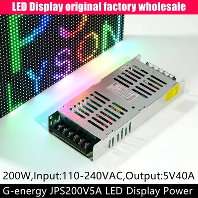 G-energy JPS200V5-A 200W LED Display Power Supply Accept Bulk Order