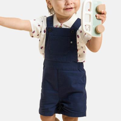 Twill Short Dungarees